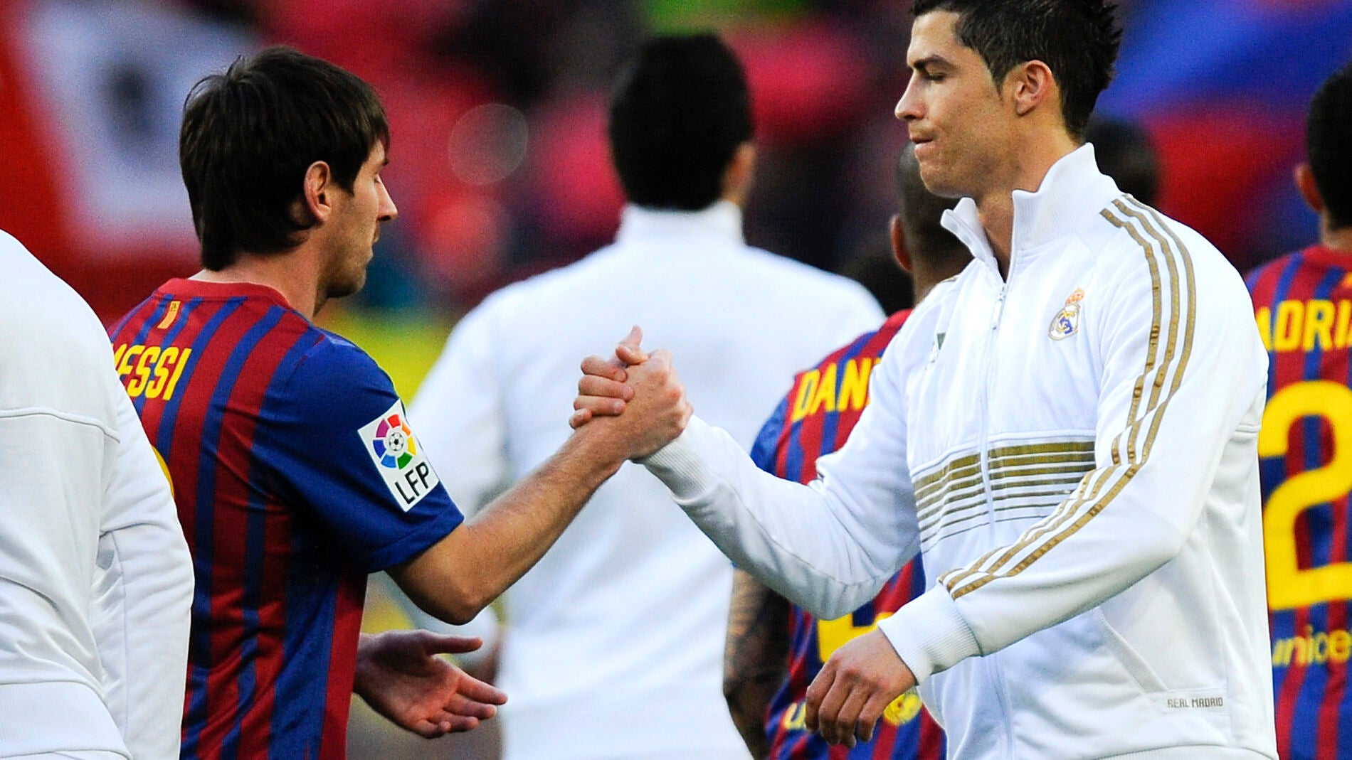 Leo Messi y Cristiano Rolando
