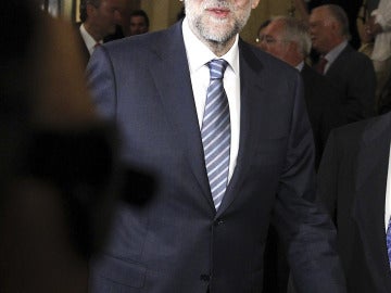 Rajoy en un desayuno informativo