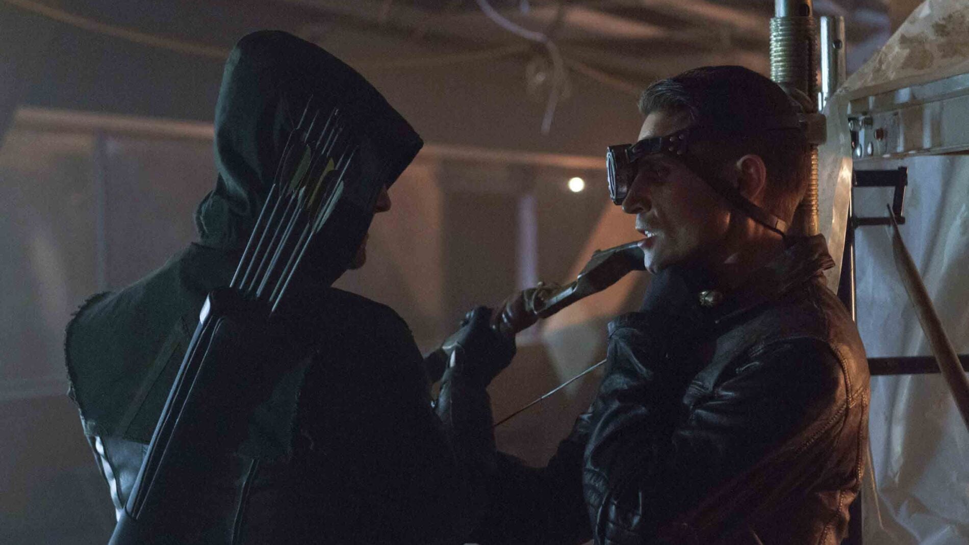 Oliver Queen y Deadshot 