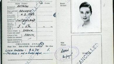 Pasaportes históricos de los personajes más famosos del siglo XX