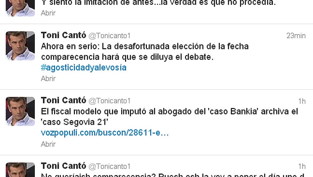 Twitter Toni Cantó