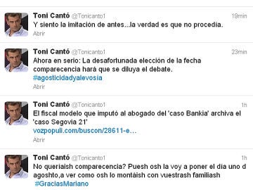 Twitter Toni Cantó