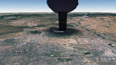 Una herramienta de Google Earth recrea los efectos de una bomba nuclear