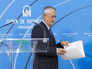 Griñán deja la Junta de Andalucía