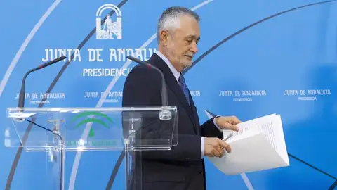 Griñán deja la Junta de Andalucía Griñán deja la Junta de Andalucía