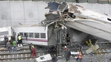 Accidente de tren en Santiago