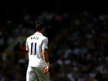 Gareth Bale en un partido contra el Tottenham Gareth Bale en un partido contra el Tottenham