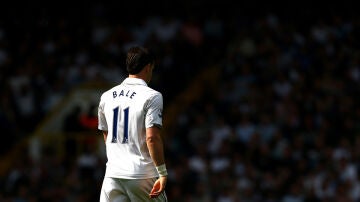 Gareth Bale en un partido contra el Tottenham