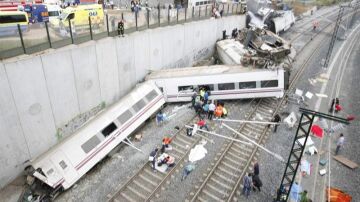 Accidente de tren en Santiago