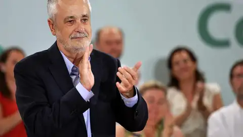 Griñán se despide de sus compañeros del Partido Griñán se despide de sus compañeros del Partido