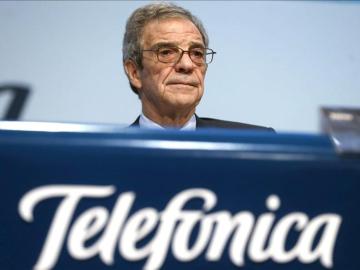 El presidente de Telefónica, César Alierta