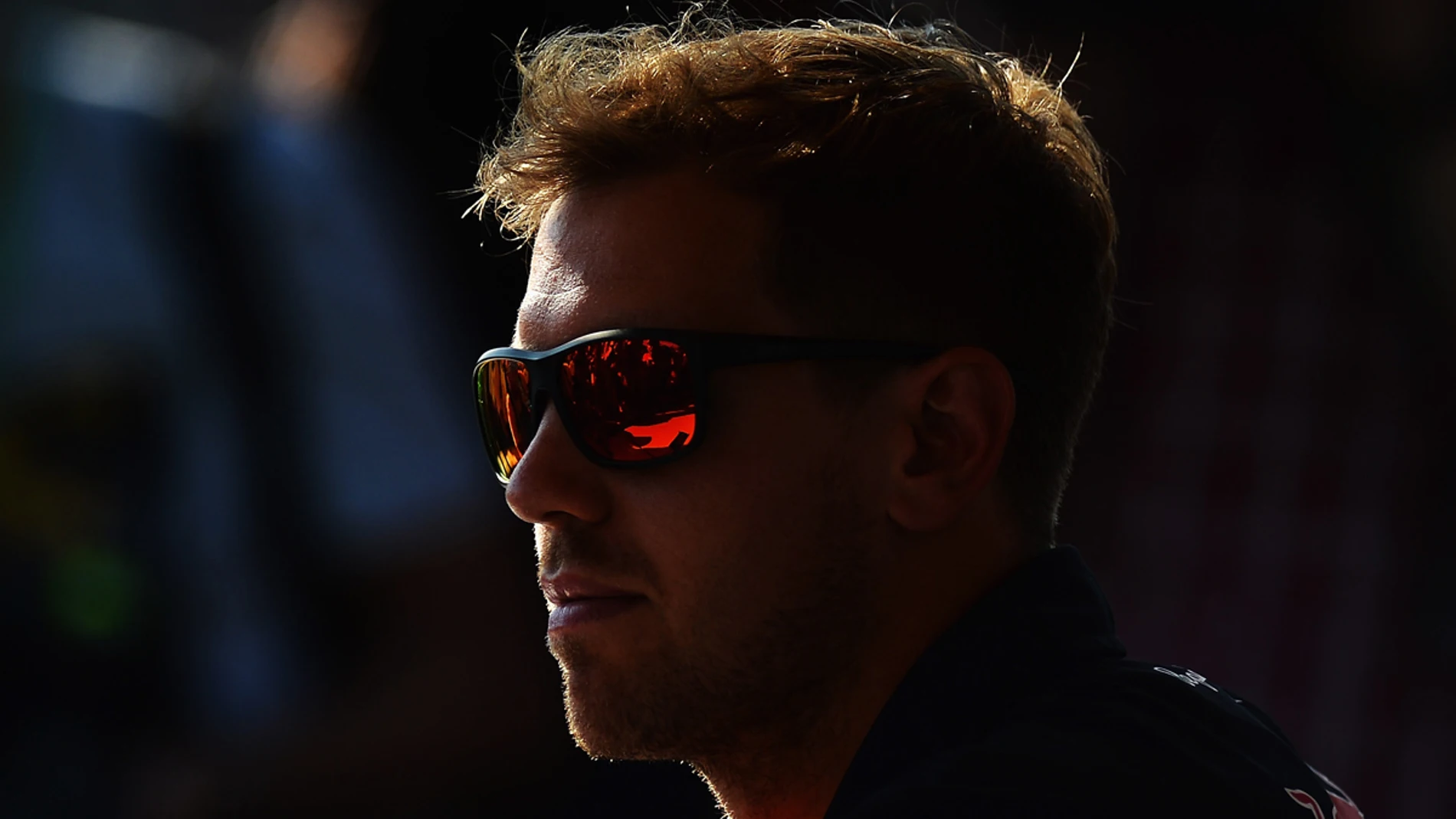 Vettel juega con las sombras