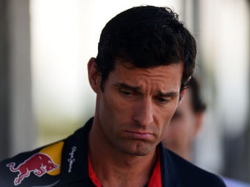 Mark Webber en Hungría