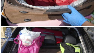 Detienen a una pareja por intentar introducir clandestinamente a una menor dentro de una maleta