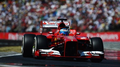 Alonso se mira en la remontada de Vettel en 2012