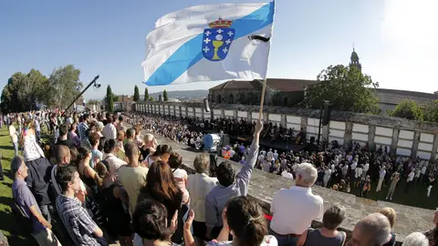 Homenaje civil a las víctimas en Santiago Homenaje civil a las víctimas en Santiago