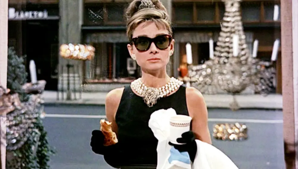 Audrey Hepburn, protagonista de desayuno con diamantes