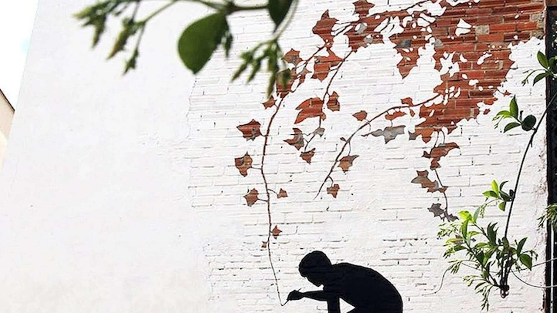 Hojas pintadas Hojas pintadas