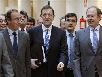 Mariano Rajoy llega al Senado