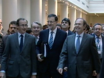 Mariano Rajoy llega al Senado