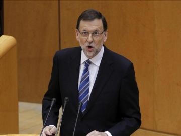 Mariano Rajoy en el Senado