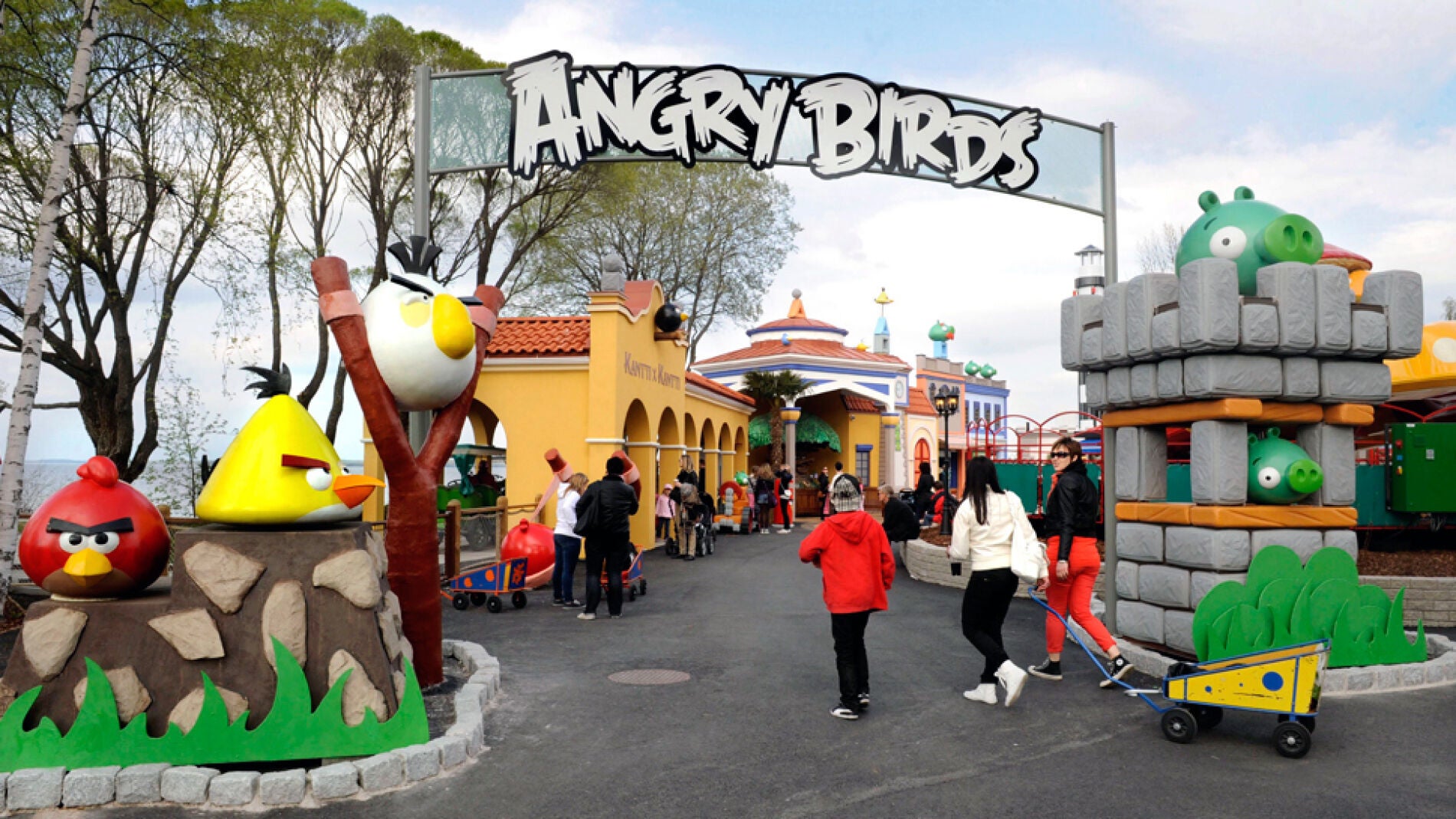 Un parque tem&aacute;tico dedicado a los Angry Birds en Finlandia