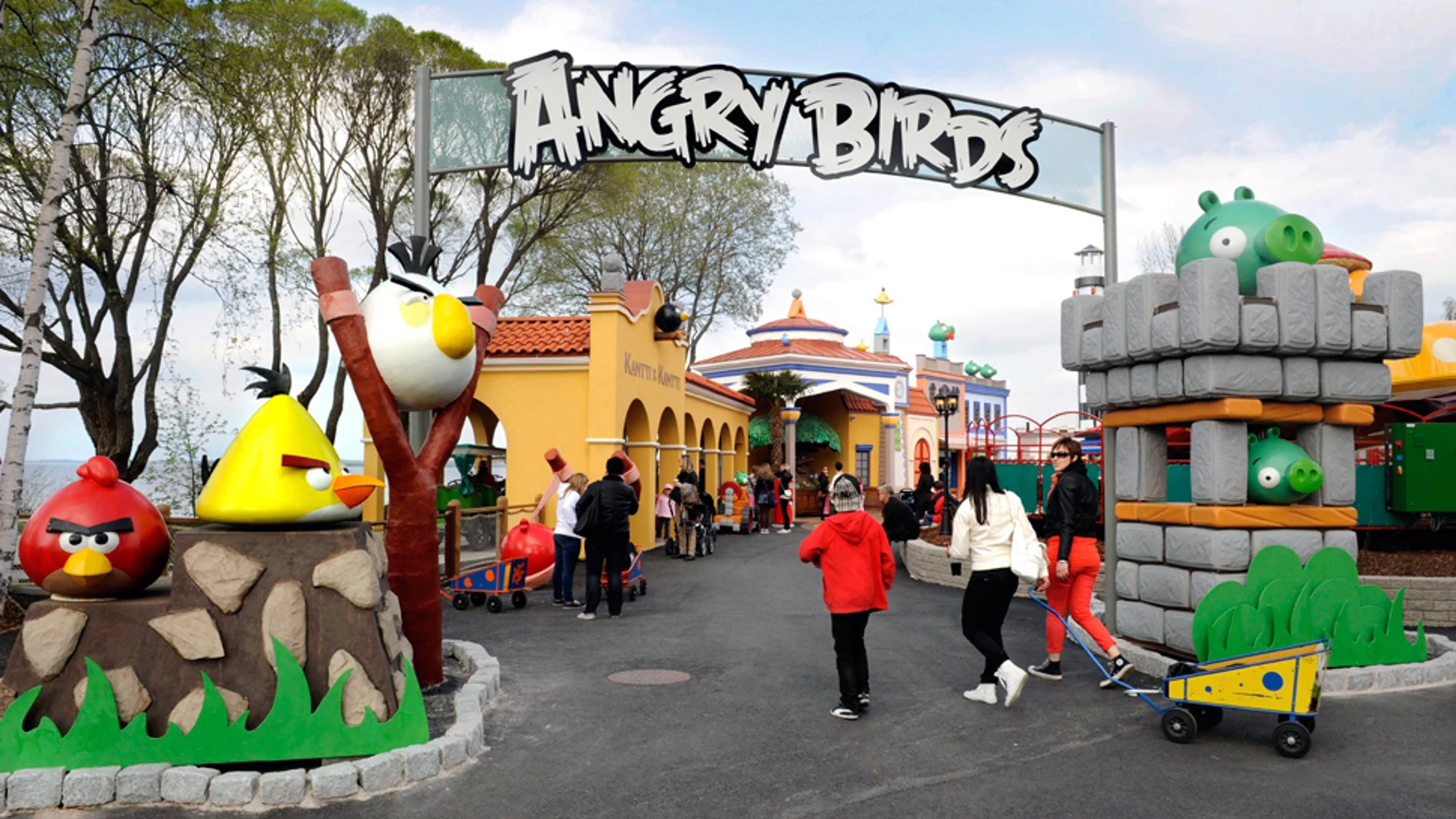 Un parque temático dedicado a los Angry Birds en Finlandia Un parque temático dedicado a los Angry Birds en Finlandia