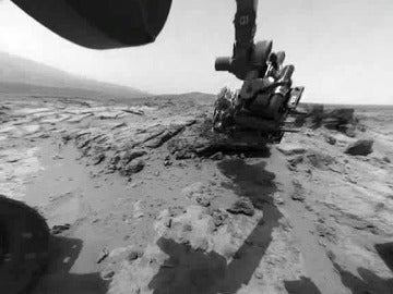 El Curiosity trabaja en Marte