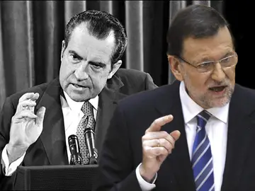 El PSOE compara el discurso de Mariano Rajoy y Nixon El PSOE compara el discurso de Mariano Rajoy y Nixon
