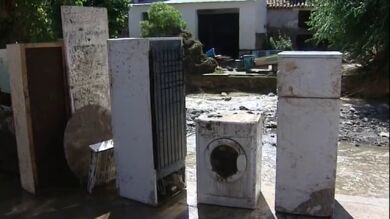 Nueve pueblos destruídos por el desbordamiento de dos ríos en Teruel
