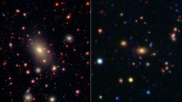 Evolución de las grandes galaxias
