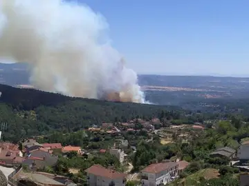 Incendio en Gavilanes, Ávila Incendio en Gavilanes, Ávila