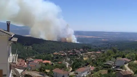 Incendio en Gavilanes, Ávila Incendio en Gavilanes, Ávila