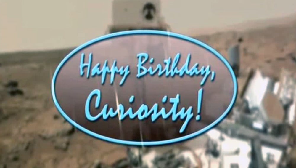 Happy Birthday, Curiosity!