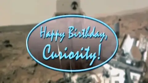 Happy Birthday, Curiosity! Happy Birthday, Curiosity!
