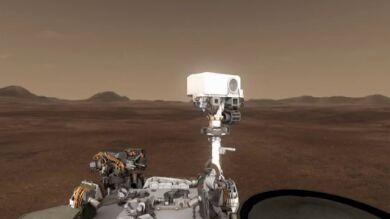 Curiosity pone rumbo al monte Sharp, su objetivo principal tras un año en Marte
