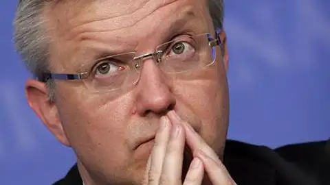 Olli Rhen, vicepresidente económico de la CE Olli Rhen, vicepresidente económico de la CE