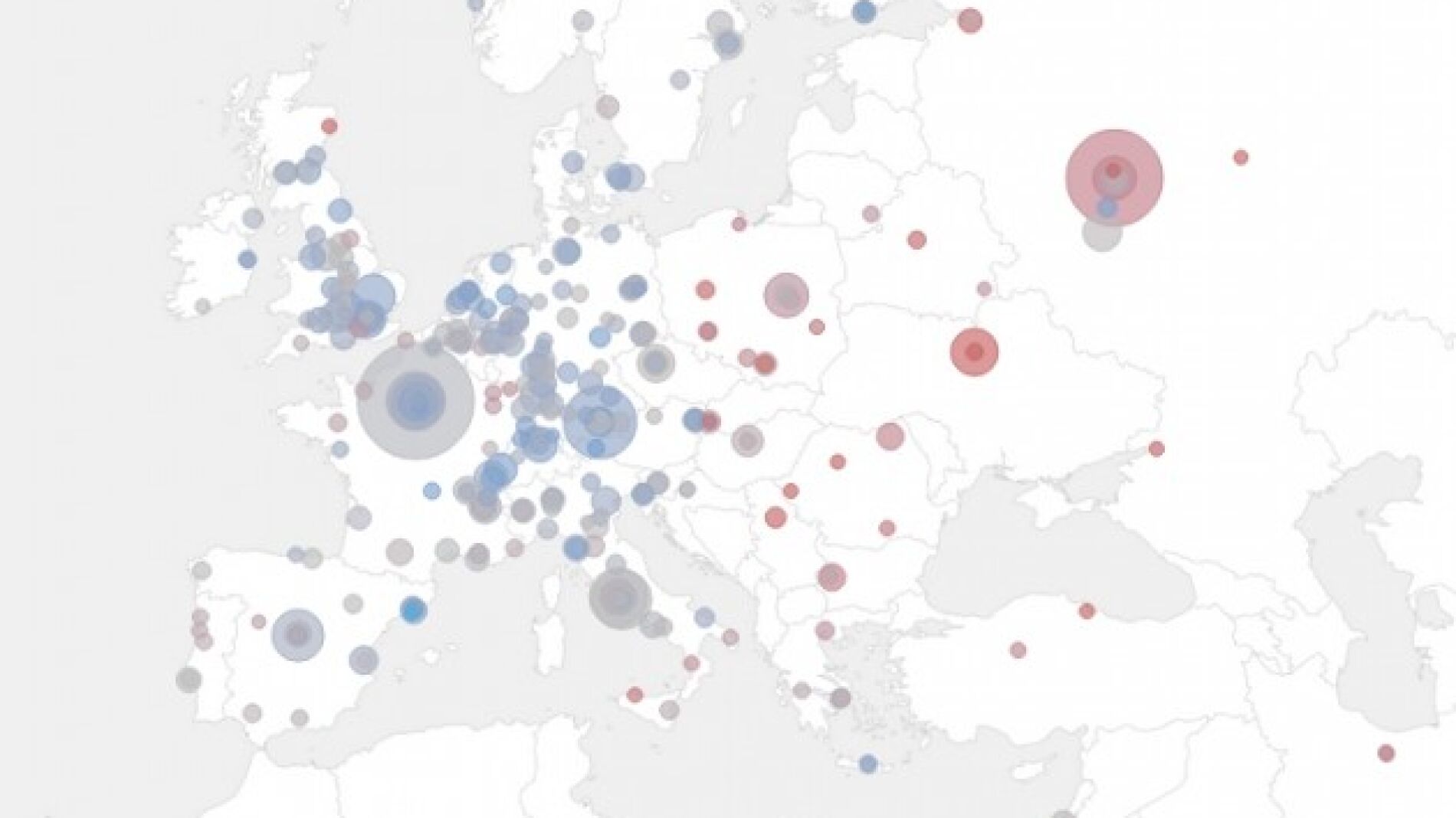 Mapa de la excelencia cient&iacute;fica en Europa