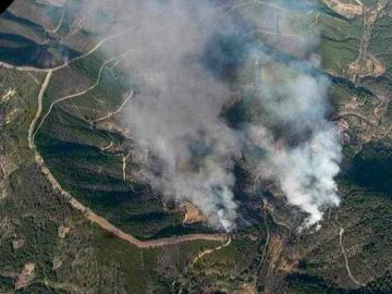 Incendio en Las Hurdes