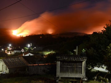 El pueblo de Pombar, en Nogueira de Ramuín El pueblo de Pombar, en Nogueira de Ramuín