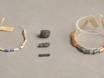 Los abalorios creados a partir de meteoritos Los abalorios creados a partir de meteoritos