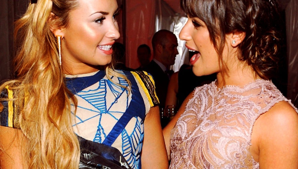 Lea Michele y Demi Lovato