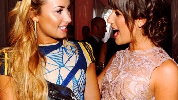 Lea Michele y Demi Lovato