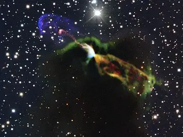 Imagen de la estrella tomada con el telescopio ALMA Imagen de la estrella tomada con el telescopio ALMA
