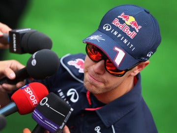 Vettel habla ante los medios