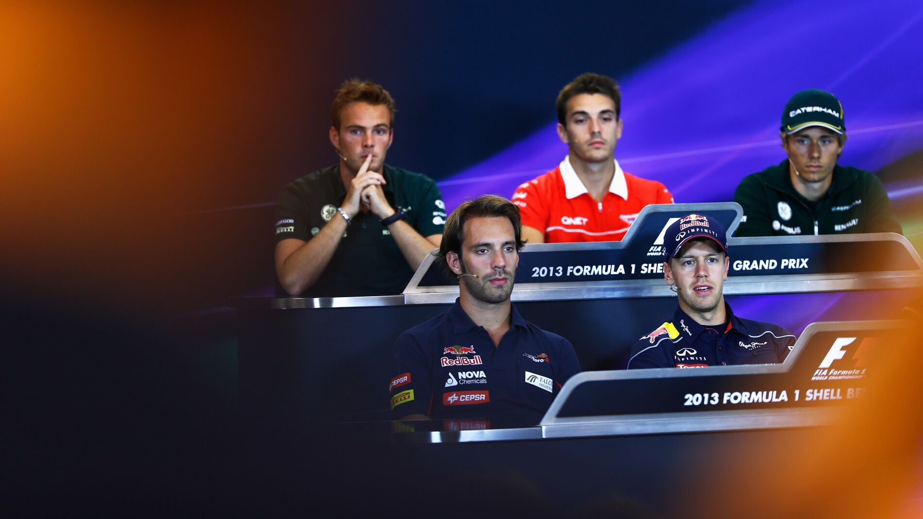 Rueda de prensa de la FIA en B&eacute;lgica