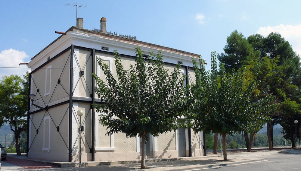 Estación de tren de Ascó, en Tarragona