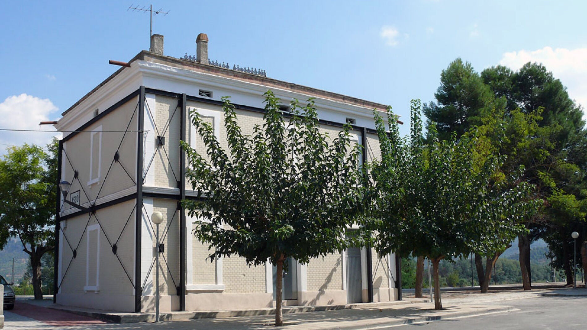 Estaci&oacute;n de tren de Asc&oacute;, en Tarragona