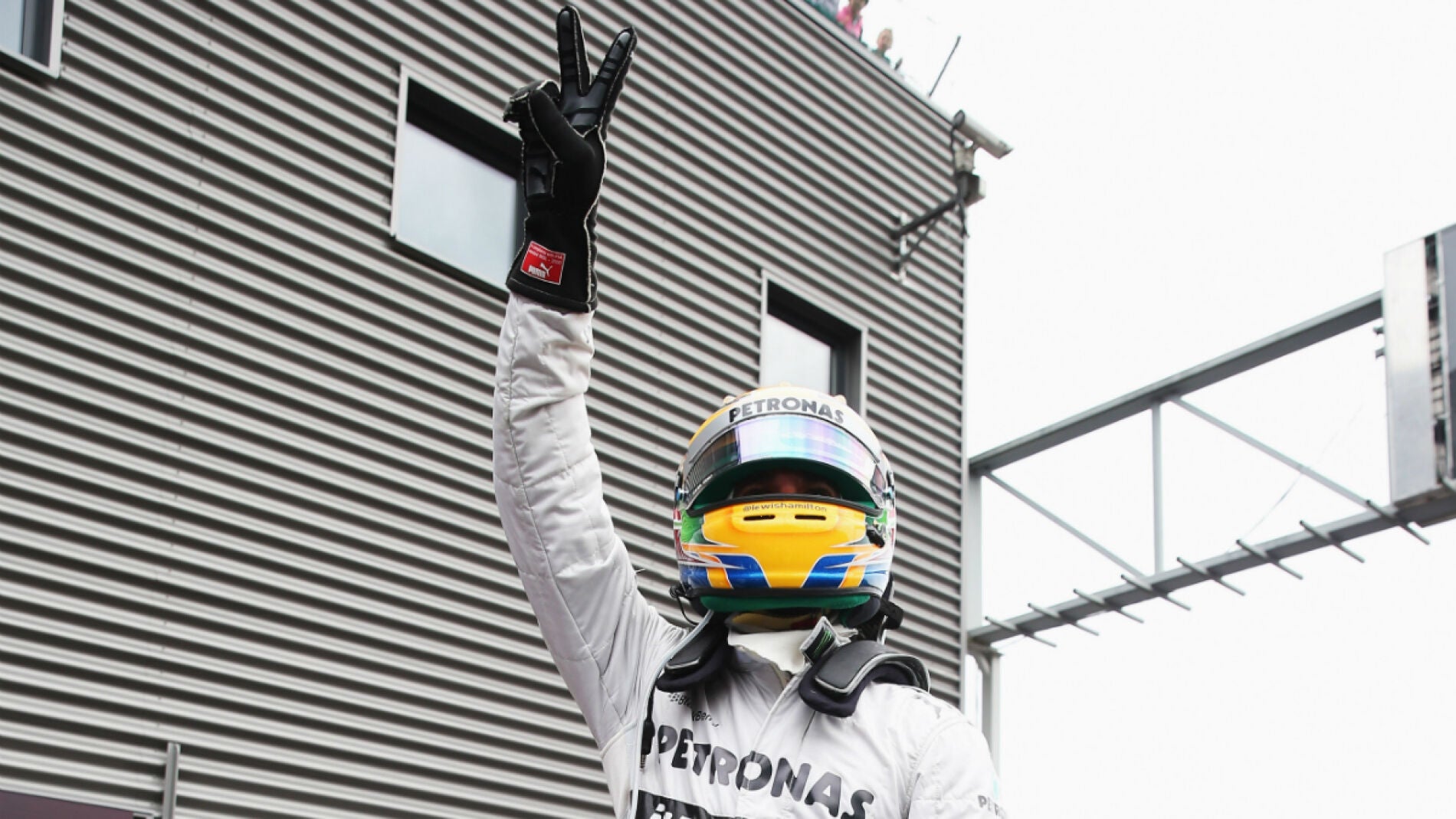 Lewis Hamilton, pole en Spa