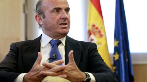 El ministro de Econom&iacute;a, Luis de Guindos